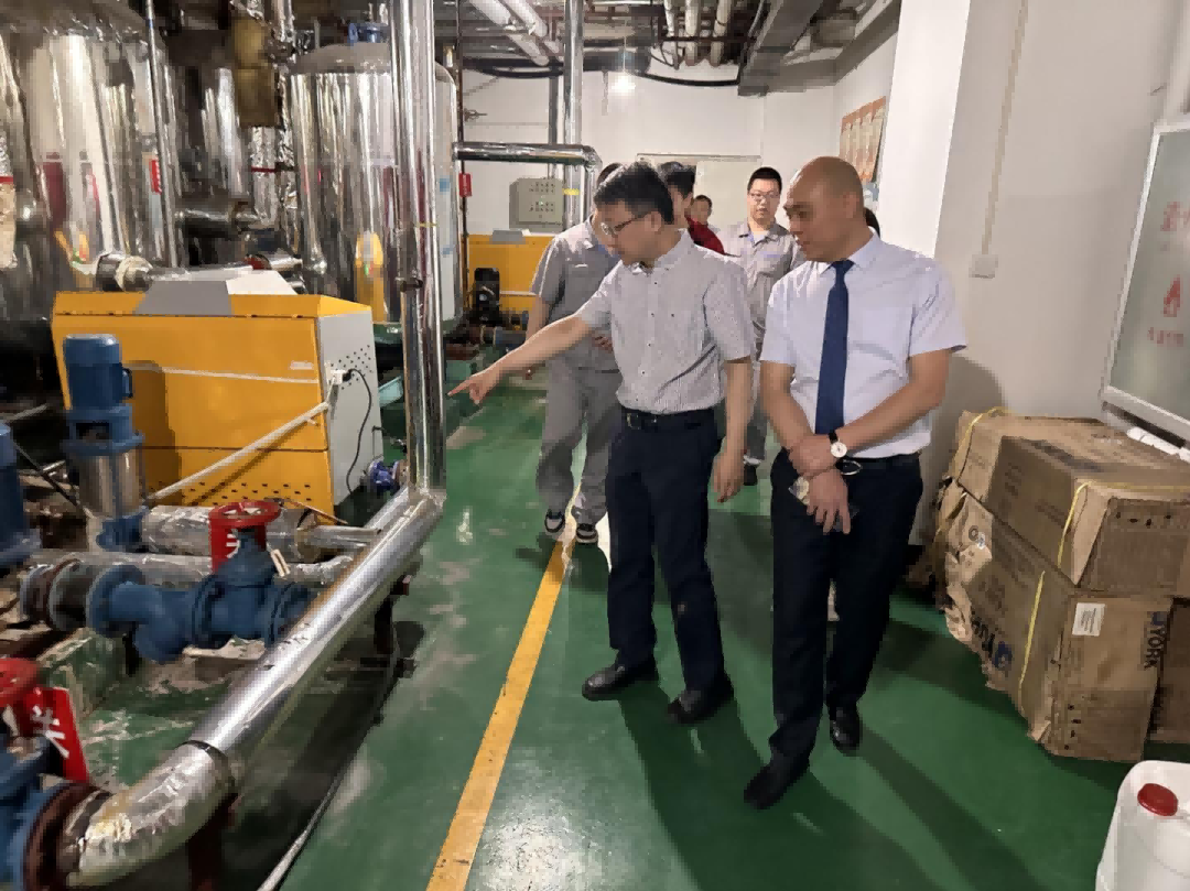 赏金船长集团领导检查安全生产工作